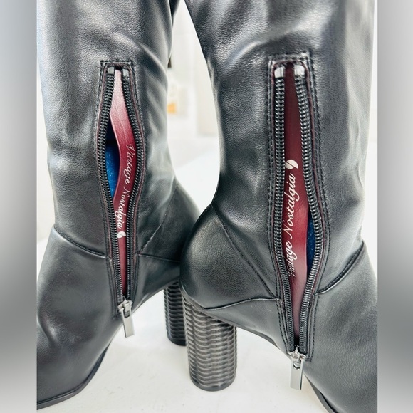 Franco Sarto L-Cindy Tall High Shaft Round Heel Boots - Picture 5 of 16